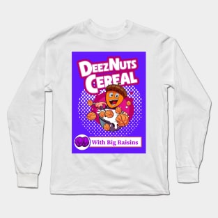 Deez Nuts Cereal Long Sleeve T-Shirt